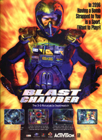 Blast Chamber - Advertisement Flyer - Front (United Kingdom) - 1440x1979