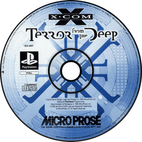 X-COM: Terror from the Deep - Disc (Europe) - 700x700