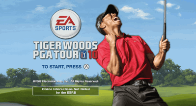 Tiger Woods PGA Tour 10 - Screenshot - Game Title (World) - 2480x1344
