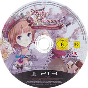 Atelier Rorona: The Alchemist of Arland - Disc (Europe) - 500x500