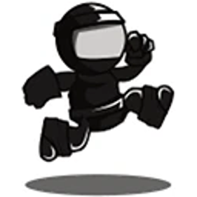 Ninjish Guy in Low-Res World - Icon (World) - 128x128