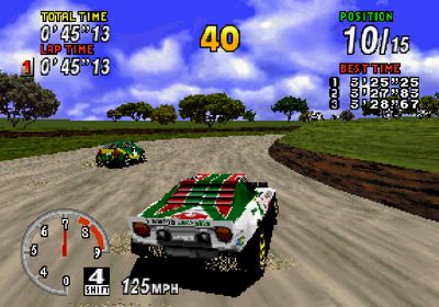 Sega Rally Championship - Screenshot - Gameplay (World) - 640x448