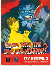 MediEvil II - Advertisement Flyer - Front (United Kingdom) - 1957x2494
