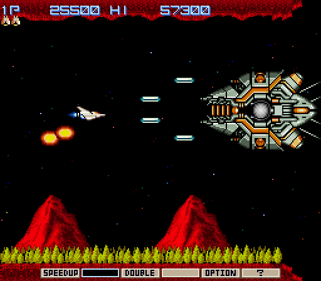 Gradius: Deluxe Pack - Screenshot - Gameplay (Japan) - 512x448