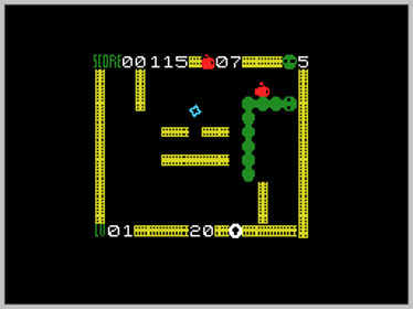 Cross snake - Screenshot - Gameplay (World) - 256x192