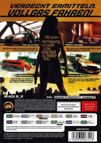 Need for Speed: Undercover - Box - Back (Germany) - 1336x1889