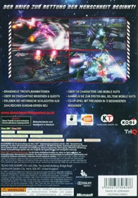 Dynasty Warriors: Gundam 3 - Box - Back (Germany) - 986x1409