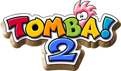Tomba! 2: The Evil Swine Return - Clear Logo (World) - 1165x684
