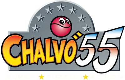 Chalvo 55: Super Puzzle Action - Clear Logo (United States) - 1280x816