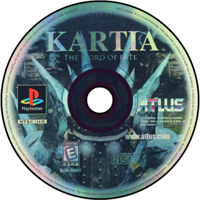 Kartia: The Word of Fate - Disc (North America) - 1000x1000
