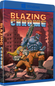Blazing Chrome - Box - 3D (World) - 800x1245