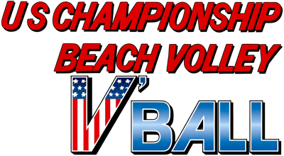 U.S. Championship Beach Volley V'ball - Clear Logo (Japan) - 4500x2477