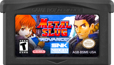 Metal Slug Advance - Cart - Front (North America) - 1000x574