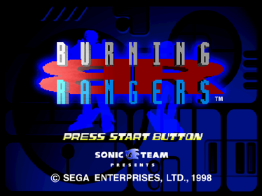 Burning Rangers - Screenshot - Game Title (World) - 640x480