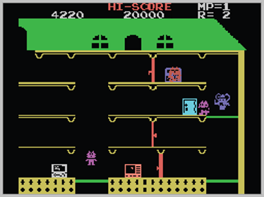 Mappy (Team Pixelboy) - Screenshot - Gameplay (World) - 256x192