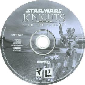Star Wars: Knights of the Old Republic - Disc (North America) - 716x718