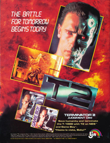 Terminator 2: Judgment Day - Advertisement Flyer - Front (United Kingdom) - 1689x2200