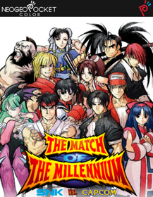SNK vs. Capcom: The Match of the Millennium - Fanart - Box - Front (North America) - 500x646
