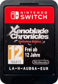 Xenoblade Chronicles: Definitive Edition - Cart - Front (Europe) - 574x832
