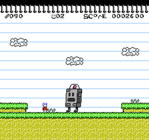 Doodle World - Screenshot - Gameplay (World) - 256x240