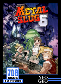 Metal Slug 6 - Fanart - Box - Front (World) - 788x1080