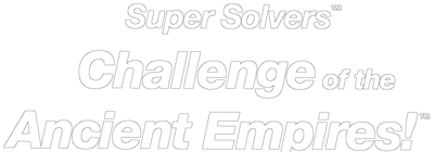 Super Solvers: Challenge of the Ancient Empires - Clear Logo (North America) - 931x326