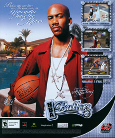 NBA Ballers - Advertisement Flyer - Front (United States) - 1823x2200