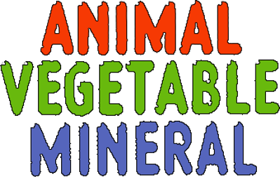 Animal Vegetable Mineral - Clear Logo (Europe) - 339x214