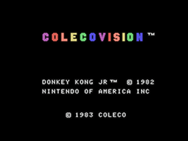 Donkey Kong Junior - Screenshot - Game Title (World) - 256x192