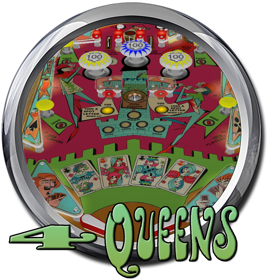 4 Queens - Fanart - Cart - Front (World) - 886x930