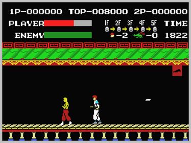 Kung-Fu Master - Screenshot - Gameplay (World) - 256x192
