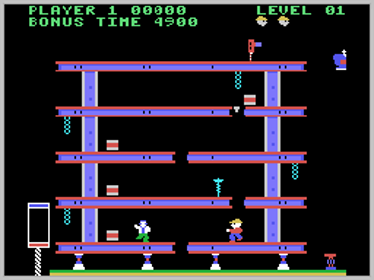 Hard Hat Mack - Screenshot - Gameplay (World) - 256x192