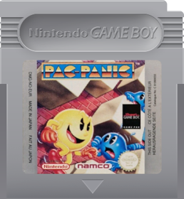 Pac-Attack - Cart - Front (Europe) - 393x427