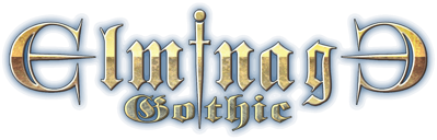 Elminage Gothic: Ulm Zakir to Yami no Gishiki - Clear Logo (Japan) - 1548x496