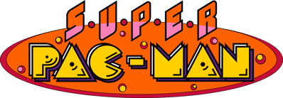 Super Pac-Man - Clear Logo (Japan) - 3000x1040