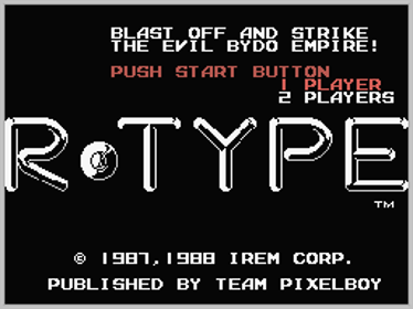 R-Type - Screenshot - Game Title (World) - 256x192
