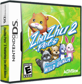 Zhu Zhu Pets 2: Featuring the Wild Bunch - Box - 3D (North America) - 867x878