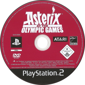Astérix at the Olympic Games - Disc (Europe) - 784x783