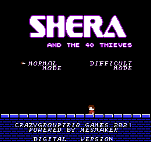 Shera and the 40 Thieves - Screenshot - Game Title (World) - 256x240