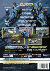 Crescent Suzuki Racing: Superbikes and Super Sidecars - Box - Back (United Kingdom) - 567x800