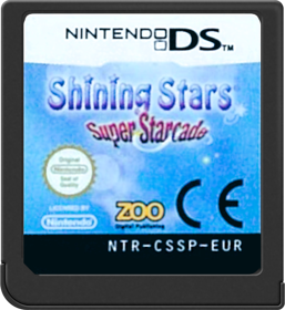 Shining Stars: Super Starcade - Cart - Front (Europe) - 517x564