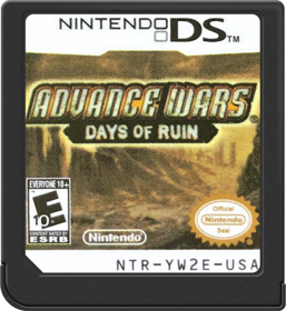 Advance Wars: Days of Ruin - Cart - Front (North America) - 517x564