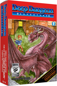 Deep Dungeon Adventure - Box - 3D (North America) - 439x659