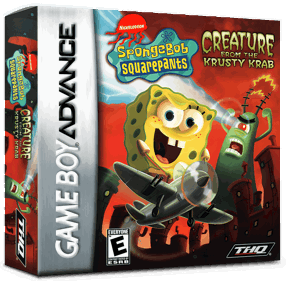 SpongeBob SquarePants: Creature from the Krusty Krab - Box - 3D (North America) - 1016x998