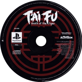 T'ai Fu: Wrath of the Tiger - Disc (Europe) - 1500x1500