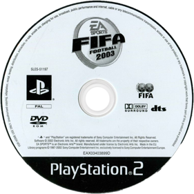 FIFA Soccer 2003 - Disc (Europe) - 770x769