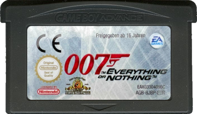 007: Everything or Nothing - Cart - Front (Europe) - 702x408