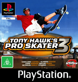 Tony Hawk's Pro Skater 3 - Box - Front - Reconstructed (World) - 870x918
