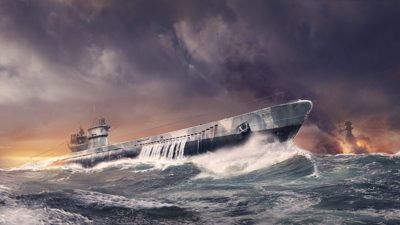 U-Boat 65 - Fanart - Background (World) - 1920x1080