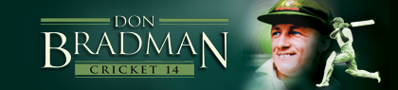Don Bradman Cricket 14 - Banner (Australia) - 420x95